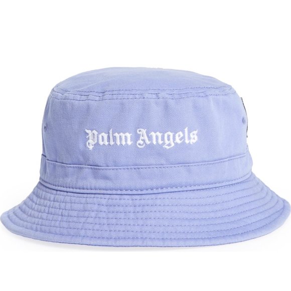 Palm Angels Embroidered Logo Twill Bucket Hat
